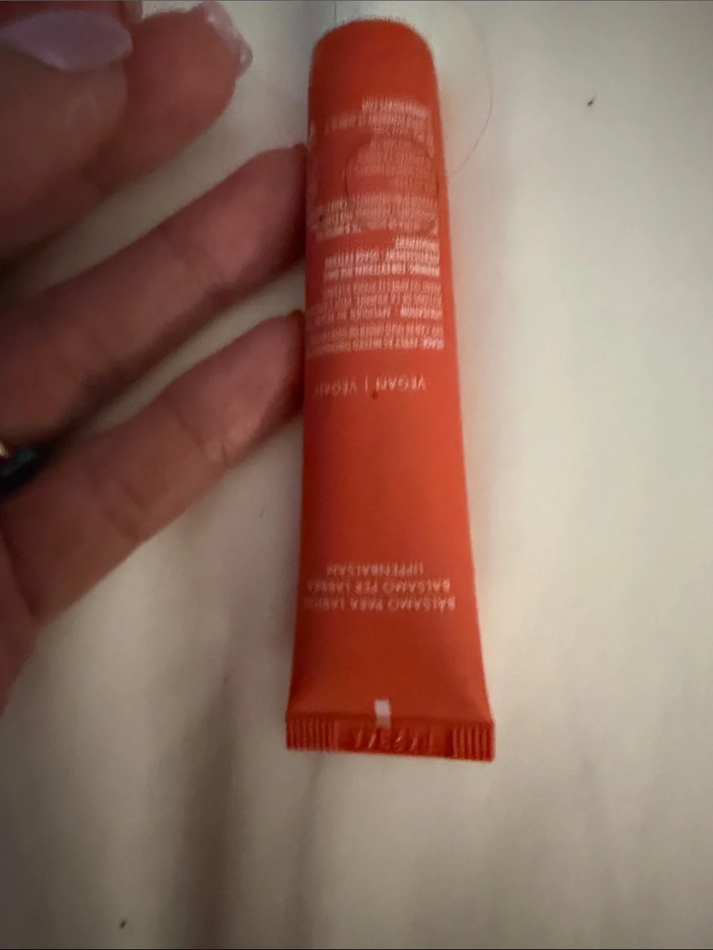 Summer Fridays Lip + Cheek Balm — Vivid Orange Tube